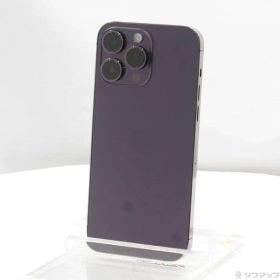 ソフマップ 〔中古品〕 iPhone14 Pro Max 256GB ディープパープル MQ9E3J／A SIMフリー【269】