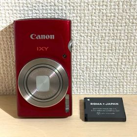 Canon IXY 180 レッド コンパクトデジタルカメラ 動作確認済み