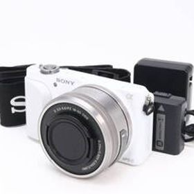 B (並品) SONY ソニー α NEX-3N 16-50mm F3.5-5.6 OSS PZレンズキット ホワイト シャツター数 6,440枚 初期不良返品対応 22-133