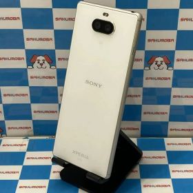 【中古】即日発送可Xperia 8 64GB ホワイト SOV42 AU版SIMフリー 美品