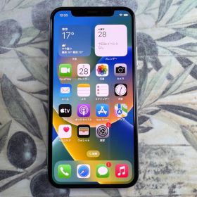 iPhone X シルバー 64GB SIMロック解除済み