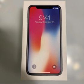 美品Apple iPhone X スペースグレー 本体