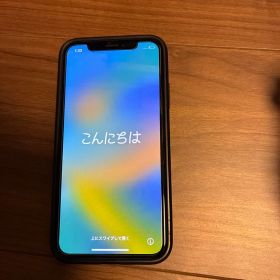 Apple iPhone X 本体 透明ケース付き アイフォーン10 初期化済
