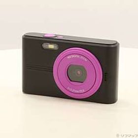 コンパクトデジタルカメラ ブラック×パープル NT-DC001-BPL