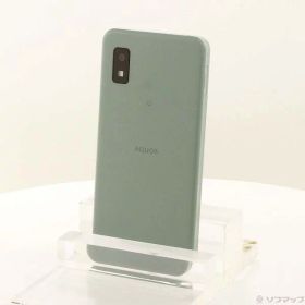 【中古】SHARP(シャープ) AQUOS wish2 64GB オリーブグリーン A204SH Y!mobile SIMフリー 【348-ud】