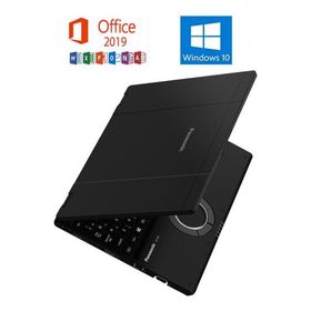 Panasonic Let's note QV8 CF-QV8 ブラック Microsoft Office 2019 Core i7 16GB 512GB SSD 12型タッチパネル Webカメラ 中古ノートパソコン 在宅 送料無料