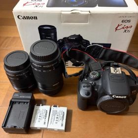 Canon EOS Kiss X7i ダブルズームキット レンズ2本 動作確認済