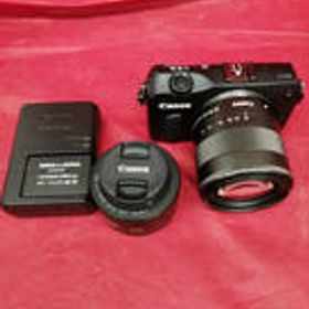 ミラーレス一眼 EOS M ダブルレンズキット CANON