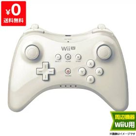WiiU ニンテンドーWii U ウィーユー PRO コントローラー shiro シロ 白 任天堂 Nintendo 純正【中古】872182807544