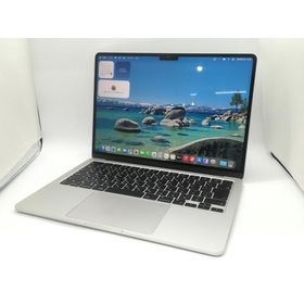 【中古】Apple MacBook Air 13インチ M2(CPU:8C/GPU:8C) 8GB/256GB シルバー MLXY3J/A (M2,2022)【福岡天神】保証期間１ヶ月【ランクB】