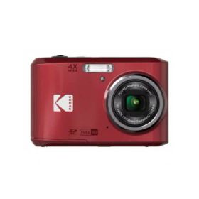 デジカメ Kodak コンパクトデジタルカメラ PIXPRO FZ45-RD レッド 光学4倍ズーム 乾電池式