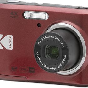 デジタルカメラ PIXPRO FriendlyZoom FZ45 Kodak コダック 4倍光学ズーム 1600万画素 フルHD(1080p)動画撮影 アルカリ乾電池対応モデル