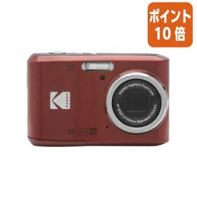 ★3月12日17時注文分よりポイント10倍★ コダック 電池式デジタルカメラ レッド FZ45RD