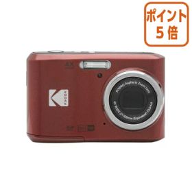 ★3月12日17時注文分よりポイント5倍★ コダック 電池式デジタルカメラ レッド FZ45RD