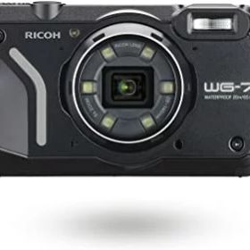 【中古】RICOH WG-7 ブラック 本格アウトドアカメラ 3100