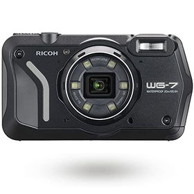 【中古】「ほぼ新品」リコー RICOH WG-7 ブラック 本格アウトドアカメラ 3100