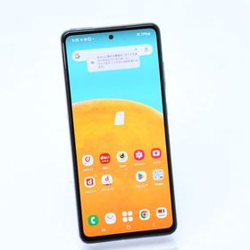 【電池良好】SIMフリー docomo Galaxy A52 5G SC-53Bオーサムバイオレット