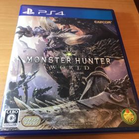 PS4「モンスターハンター：ワールド」中古箱説あり