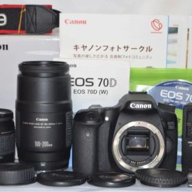 Canon キヤノン EOS 70D レンズセット❤️