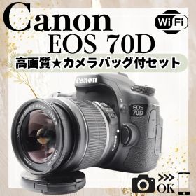 Wi-Fi搭載✨Canon EOS 70D レンズセット 初心者 高画質