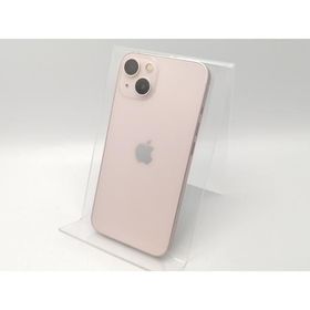 【中古】Apple docomo 【SIMフリー】 iPhone 13 128GB ピンク MLNE3J/A【高崎モントレー】保証期間１ヶ月【ランクC】
