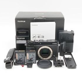 元箱付きでショット数10回 ！予備電池付 ■ほぼ新品■ FUJIFILM (富士フイルム) X-E3 ボディ ブラック #43013
