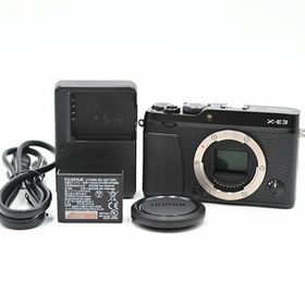 FUJIFILM 富士フィルム ミラーレス一眼カメラ X-E3ブラック (ショット数15804枚) ミラーレス一眼レフカメラ
