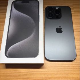 iPhone 15 pro 256GB ブラックチタニウム【30日まで限定価格】