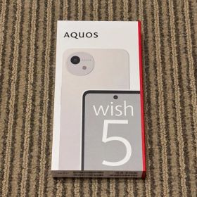 AQUOS wish 5 ホワイト 本体