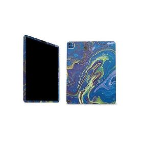 MightySkins Skin Compatible with Apple iPad Pro 12.9" M2 6th Gen (2022) Full Wrap Kit - Blue Pour | Protective, Durable, and Unique Vinyl Dec_並行輸入