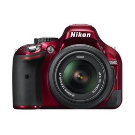 中古 １年保証 美品 Nikon D5200 AF-S 18-55mm VR レッド