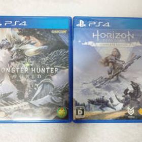 [PS4] Horizon Zero Dawn Complete Edition + Monster Hunter - ホライゾン ゼロ ドーン + モンスターハンター:ワールド ソフト2本セット