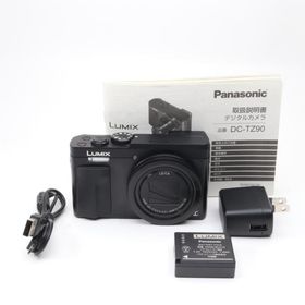 パナソニック コンパクトデジタルカメラ ルミックス TZ90 光学30倍 4K動画記録 ブラック DC-TZ90-K