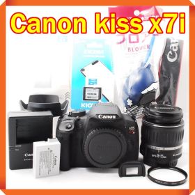 Canon EOS kiss x7i 一眼レフカメラ スマホ転送 シングルレンズ