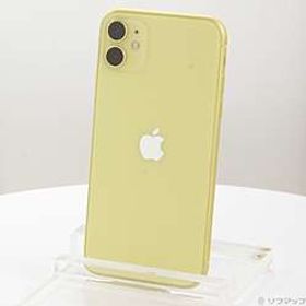 〔中古品〕 iPhone11 128GB イエロー NWM42J／A SIMフリー ［6.1インチ液晶／Apple A13／RAM:4GB／ナノSIM］〔中古品〕 iPhone11 128GB イエロー NWM42J／A SIMフリー ［6.1インチ液晶／Apple A13／RAM:4GB／ナノSIM］