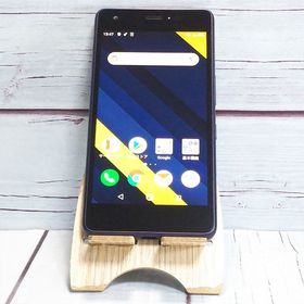 au Qua phone QZ 京セラ KYV44 インディゴ 450