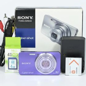 【美品】 ソニー SONY Cyber-Shot DSC-W570 バイオレット