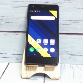 au Qua phone QZ 京セラ KYV44 インディゴ 124