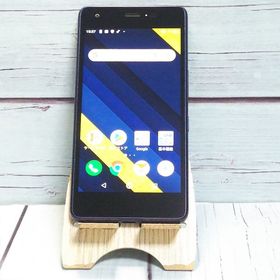 au Qua phone QZ 京セラ KYV44 インディゴ 576