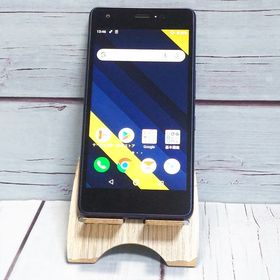 au Qua phone QZ 京セラ KYV44 インディゴ 086