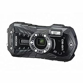【中古】RICOH 防水デジタルカメラ RICOH WG-50 ブラック 防水14m耐ショック1.6m耐寒-10度 RICOH WG-50 BK 04571