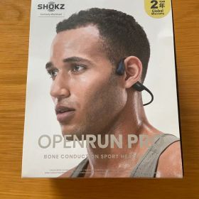 SHOKZ OPENRUN PRO骨伝導イヤホン ブラック