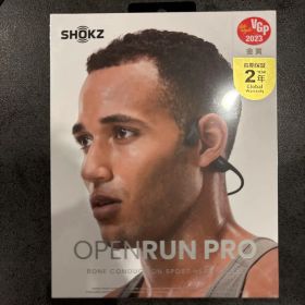SHOKZ OPENRUN PRO骨伝導イヤホン ブラック