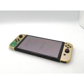 【中古】Nintendo Switch 本体 (有機ELモデル) HEG-S-KDAAA ゼルダの伝説 ティアーズ オブ ザ キングダムエディション【ECセンター】保証期間１ヶ月【ランクB】