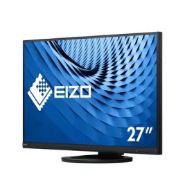 【中古】 EIZO 27.0型フレームレスモニターFlexScan EV2760-BK(2560×1440/アンチグレアIPS/疲れ目軽減/ブラック/5