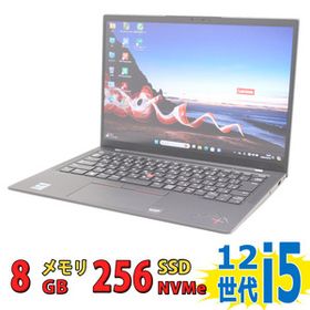 美品 14型フルHD Lenovo ThinkPad X1 Carbon Gen10 Windows11 / 10コア 第12世代 i5-1235u 8GB NVMe 256GB-SSD カメラ 無線Wi-Fi6 Office付