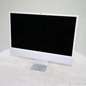 iMac 24-inch Mid-2021 MGTF3J／A Apple M1 8コアCPU_7コアGPU 8GB SSD512GB シルバー 〔15.7 Sequoia〕