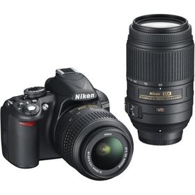 ニコン デジタル一眼 Nikon D3100 ダブルズームセット 中古 新品SDカード付き 届いてすぐに使える 超望遠 手振れ補正 動画撮影 初心者 おすすめ
