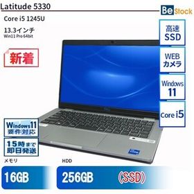 中古 ノートパソコン Dell デル 13インチ Latitude 5330 5330 Core i5 メモリ：8GB SSD搭載 6ヶ月保証