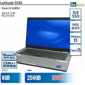 中古 ノートパソコン Dell デル 13インチ Latitude 5330 5330 Core i7 メモリ：16GB SSD搭載 6ヶ月保証